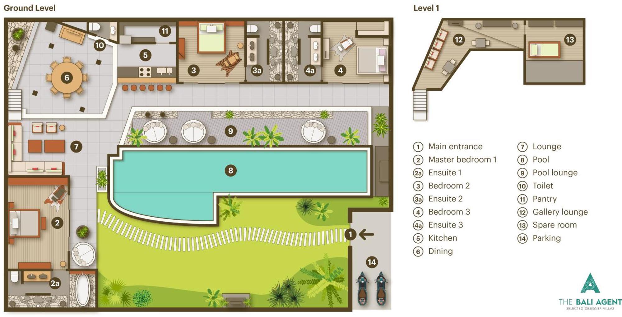 Cinta Damai - Stunning & Stylish 4br Luxury In The Heart Of Seminyak, Just A 10-min Walk To The